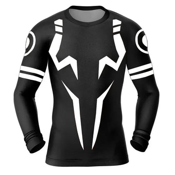 Yuji Jujutsu Kaisen Long Sleeve Compression Rashguard
