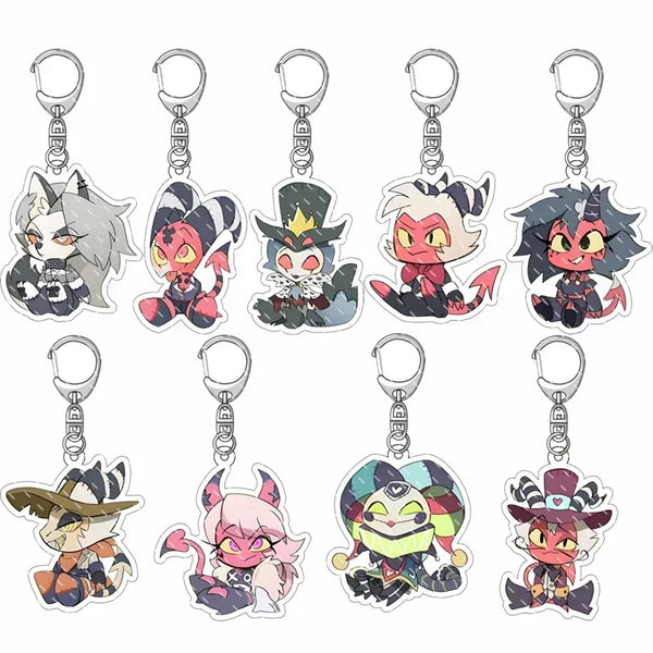 Helluva Boss Keychains