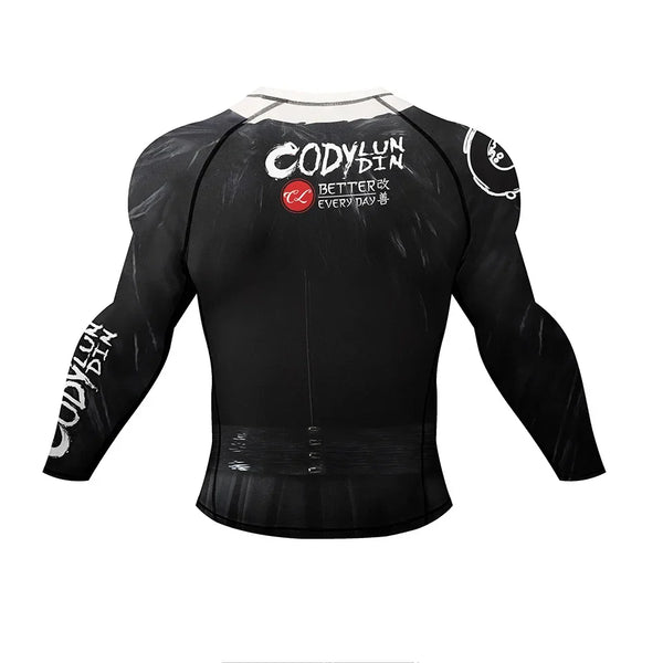 One Piece 'Marshall D Teach | Blackbeard' Long Sleeve Elite Compression Rashguard