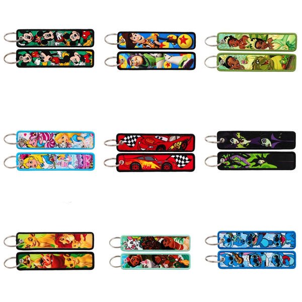 The Lion King ‘Simba and Friends' Embroidered Keyring Keychain