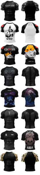 Cat 'Kimura' Elite Short Sleeve Compression Rashguard