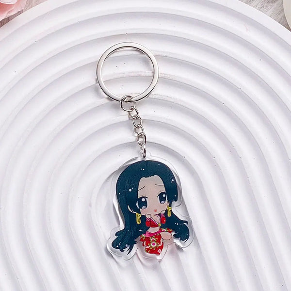 One Piece Boa Hancock Acrylic Keyring Keychain