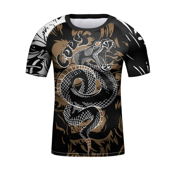 Kid's Viper 'Coil' Elite Short Sleeve Rashguard