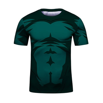 Naruto Kid's Rock Lee Elite Short Sleeve Compression Rashguard