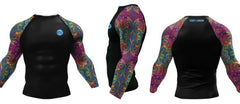 Tribal 'Mandala' Elite Long Sleeve Compression Rashguard