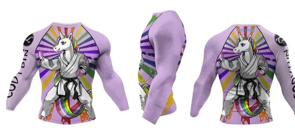 Warrior 'Unicorn' Elite Long Sleeve Compression Rashguard