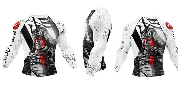 Samurai 'Minamoto' Elite Long Sleeve Compression Rashguard