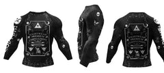 'Illuminati' Elite Long Sleeve Compression Rashguard