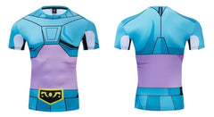 Saint Seiya 'Dragon Shiryū' Short Sleeve Compression Rashguard