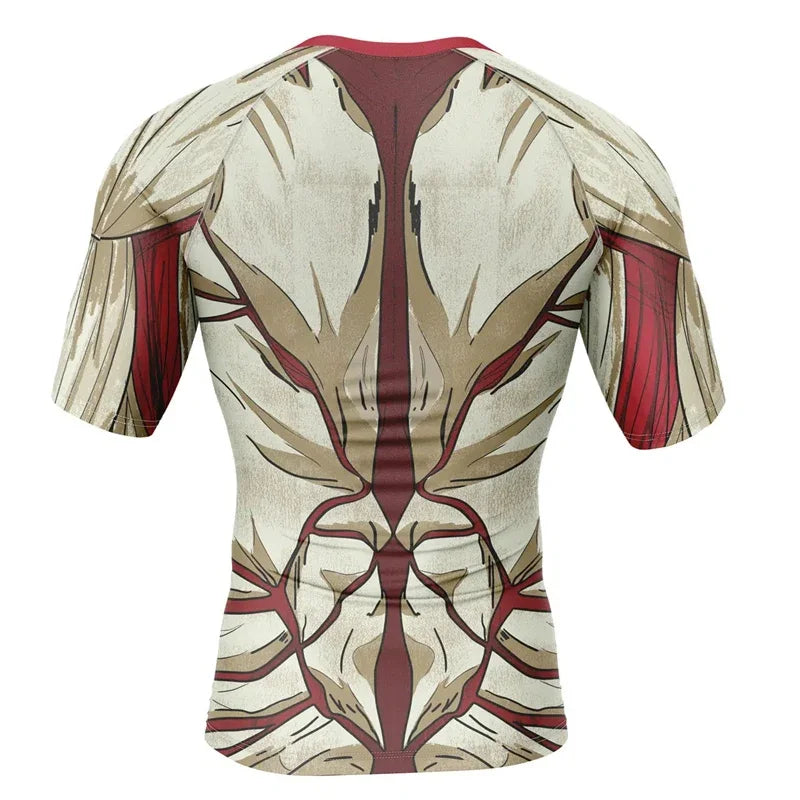 Attack on Titan 'Jaeger' Short Sleeve Compression Rashguard