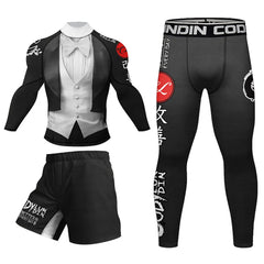 Tuxedo Elite Compression Rashuard Set