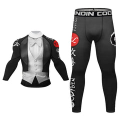 Tuxedo Elite Compression Rashuard Set