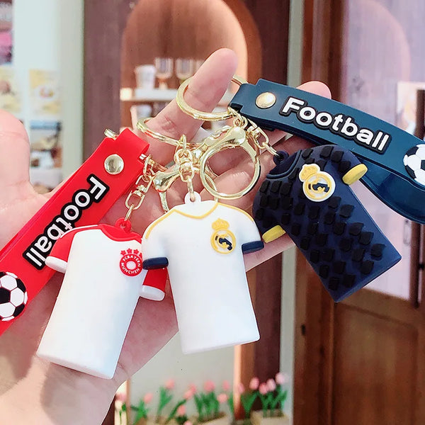 Football Jersey 'Real Madrid CF' PVC Keyring Keychain