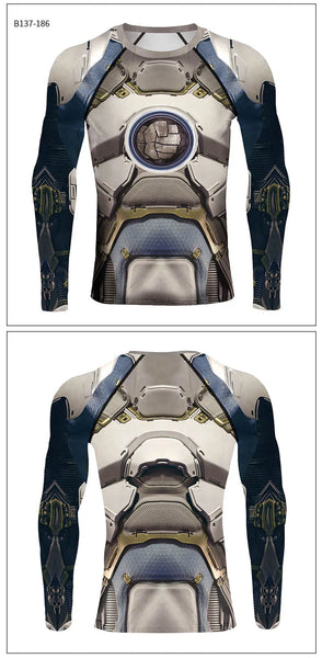 Warrior 'Grimm' Long Sleeve Compression Rashguard