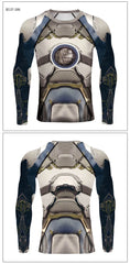 Warrior 'Grimm' Long Sleeve Compression Rashguard