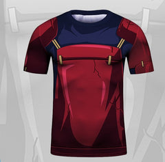 BJJ Rash Guard Kid's Naruto 'Madara' Elite Long Sleeve Compression Rash Guard