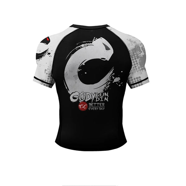 Skull Compression 'Hitman' Short Sleeve Rashguard