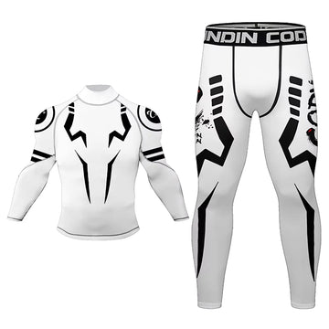 Premium Jujutsu Kaisen 2 Piece Long Sleeve Compression Set