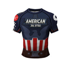 American Jiu Jitsu Short Sleeve 2 Piece Compression Set