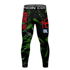 Oil Check: Lubed for Battle, Ready to Roll 3 Piece Long Sleeve Compression Rashguard Set