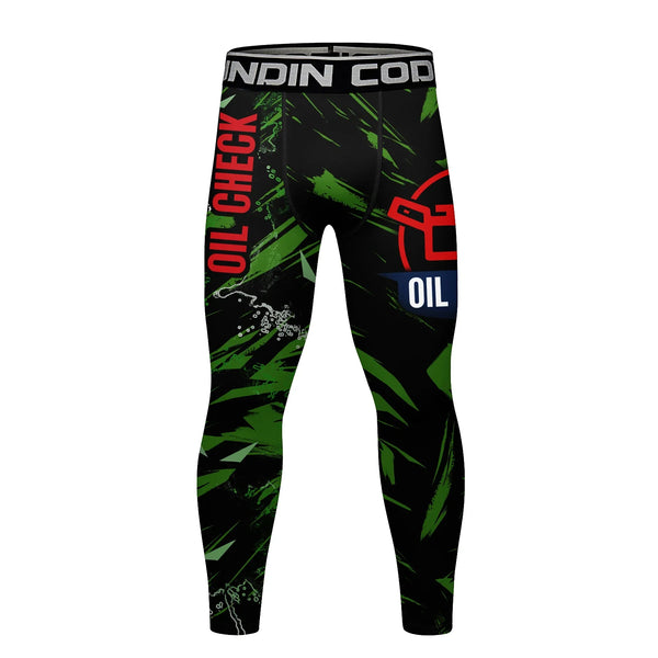Oil Check: Lubed for Battle, Ready to Roll Long Sleeve Compression Rashguard Set
