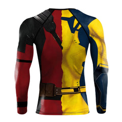 Deadpool x Wolverine Long Sleeve Compression Rashguard