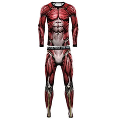 Attack on Titan '9 Titans' Elite Long Sleeve Compression Set