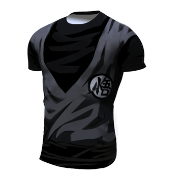 Goku Genbu Gi Dragon Ball Z Compression Premium Short Sleeve Rashguard