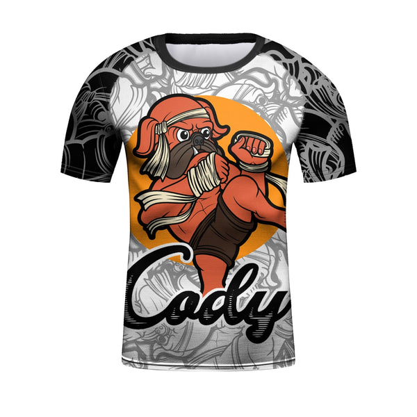 Kid's Dog 'Boxer' Elite Short Sleeve Rashguard