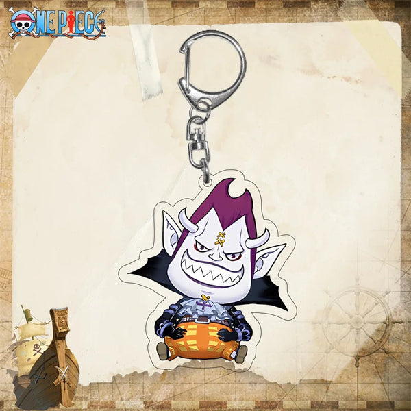 One Piece Gecko Moria Chibi Acrylic Keyring Keychain