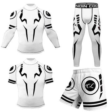 Premium Jujutsu Kaisen 4 Piece Long Sleeve Compression Set