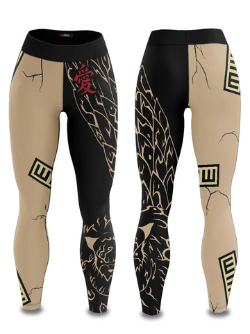 Naruto 'Shukaku' Women's Leggings Yoga Pants