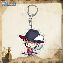 One Piece Hawk-Eye Chibi Acrylic Keyring Keychain