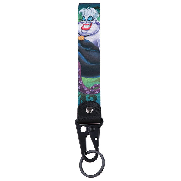 The Little Mermaid ‘Manipulative Ursula’ Wrist Lanyard Keyring Clip Keychain