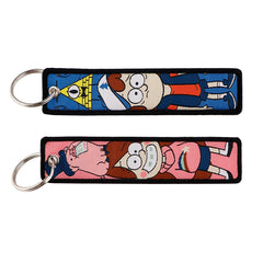 Gravity Falls 'Mabel' Embroidered Keyring Keychain