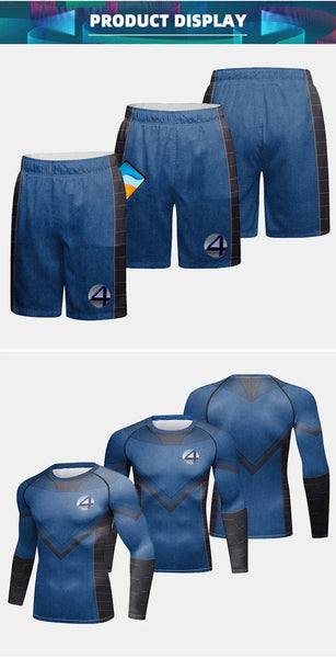 Fantastic Four '2005' Long Sleeve Compression Rashguard