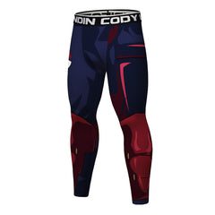 BJJ Rash Guard Naruto 'Madara' Elite Long Sleeve Compression Rash Guard Set