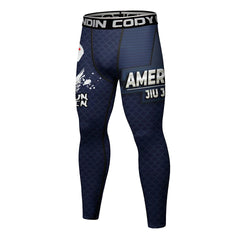 American Jiu Jitsu Compression Leggings Spats
