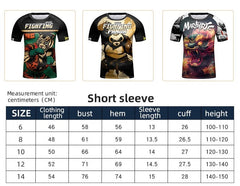 Kid's Dragon 'Year of the Dragon' Elite Short Sleeve Compression Rashguard