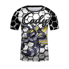 Kid's Wasp 'Sting' Elite Short Sleeve Rashguard