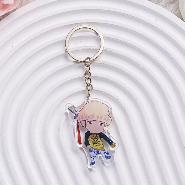 One Piece Trafalgar Law Acrylic Keyring Keychain
