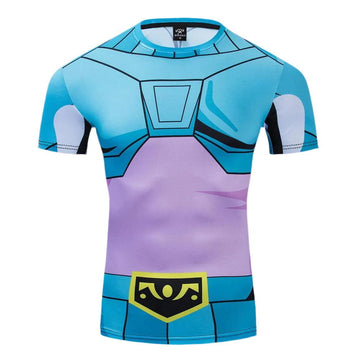 'Dragon Shiryū' Saint Seiya Short Sleeve Compression Rashguard