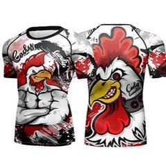 Kid's Rooster 'Broly' Elite Long Sleeve Rashguard