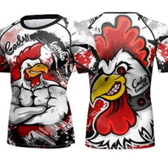 Kid's Rooster 'Broly' Elite Short Sleeve Rashguard