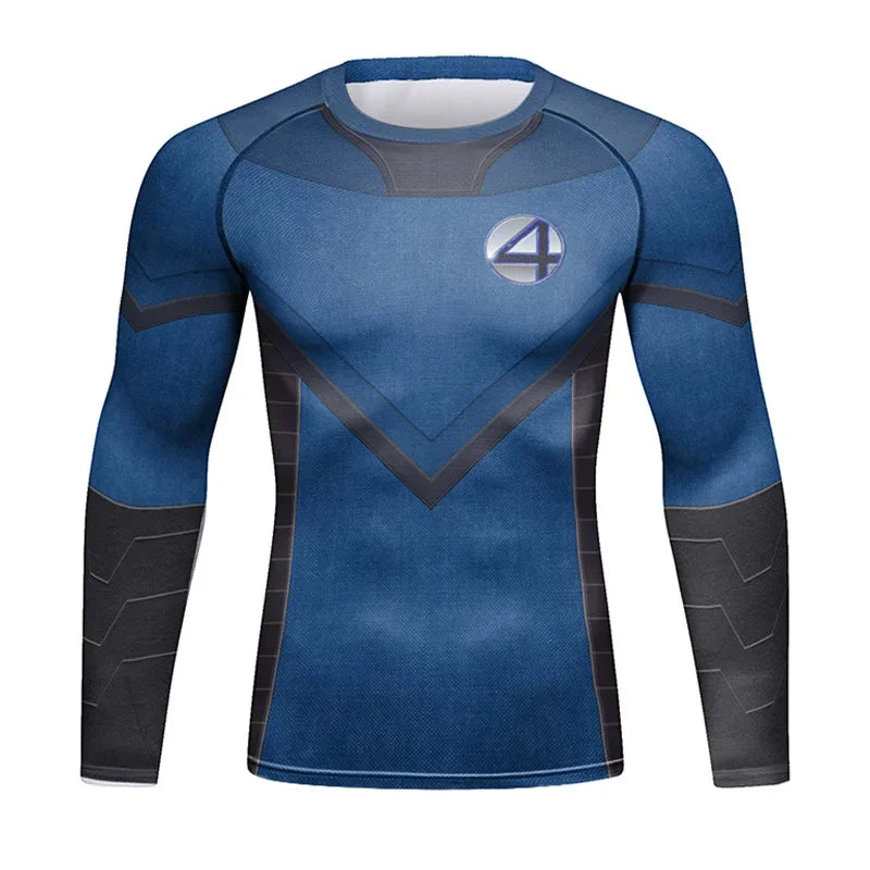 Fantastic Four '2005' Long Sleeve Compression Rashguard