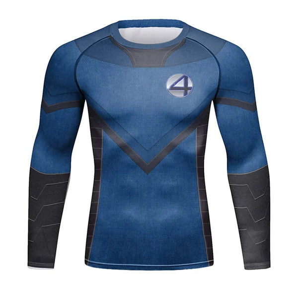 Fantastic Four '2005' Long Sleeve Compression Rashguard