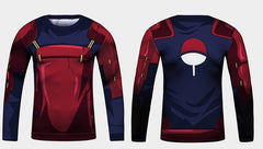 Kid's Naruto 'Madara' Elite Long Sleeve Compression Rash Guard