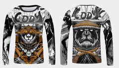 Kid's Panda 'Shogun' Elite Long Sleeve Compression Rashguard