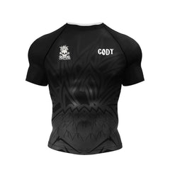 Tribal 'Haka' Elite Short Sleeve Compression Rashguard