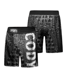 Kid's Snakeskin Camouflage Elite Fight Shorts